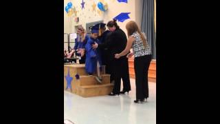 Jayden receiving his Pre-K Graduation Certificate Jayden receiving his Pre-K Graduation Certificate