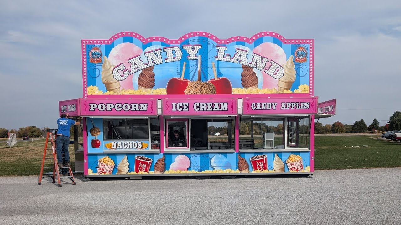 Scantz Trailers Laredo Texas bound with this brand new custom concession trailer from ...