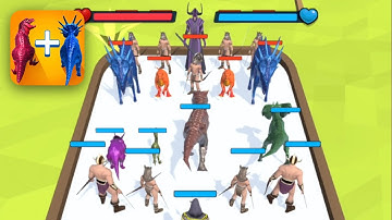 Merge & Fight Game - Dinosaur Fusion Gameplay Part 3 - (iOS and Android)