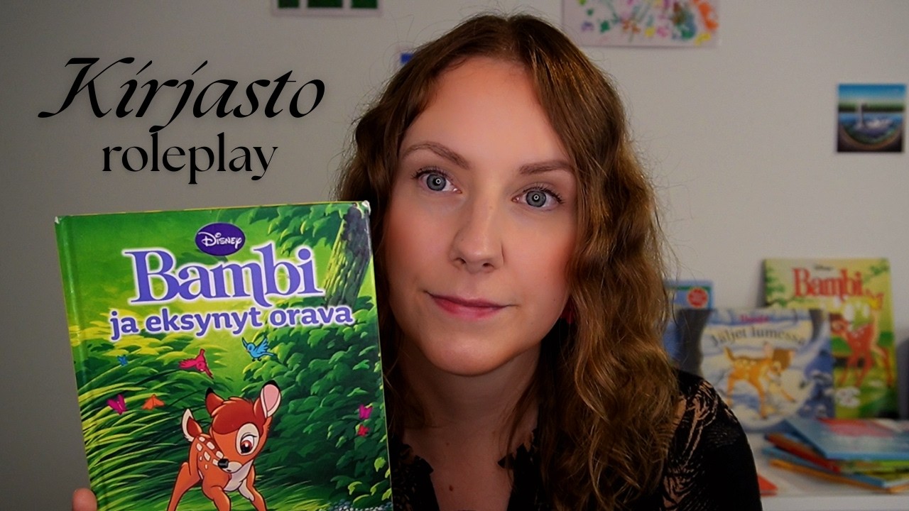 ASMR Suomi - rauhoittava kirjasto roleplay 🤓