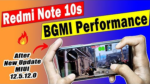 redmi note 10s bgmi after 12.5.12.0 update | redmi note 10s new update 12.5.12.0