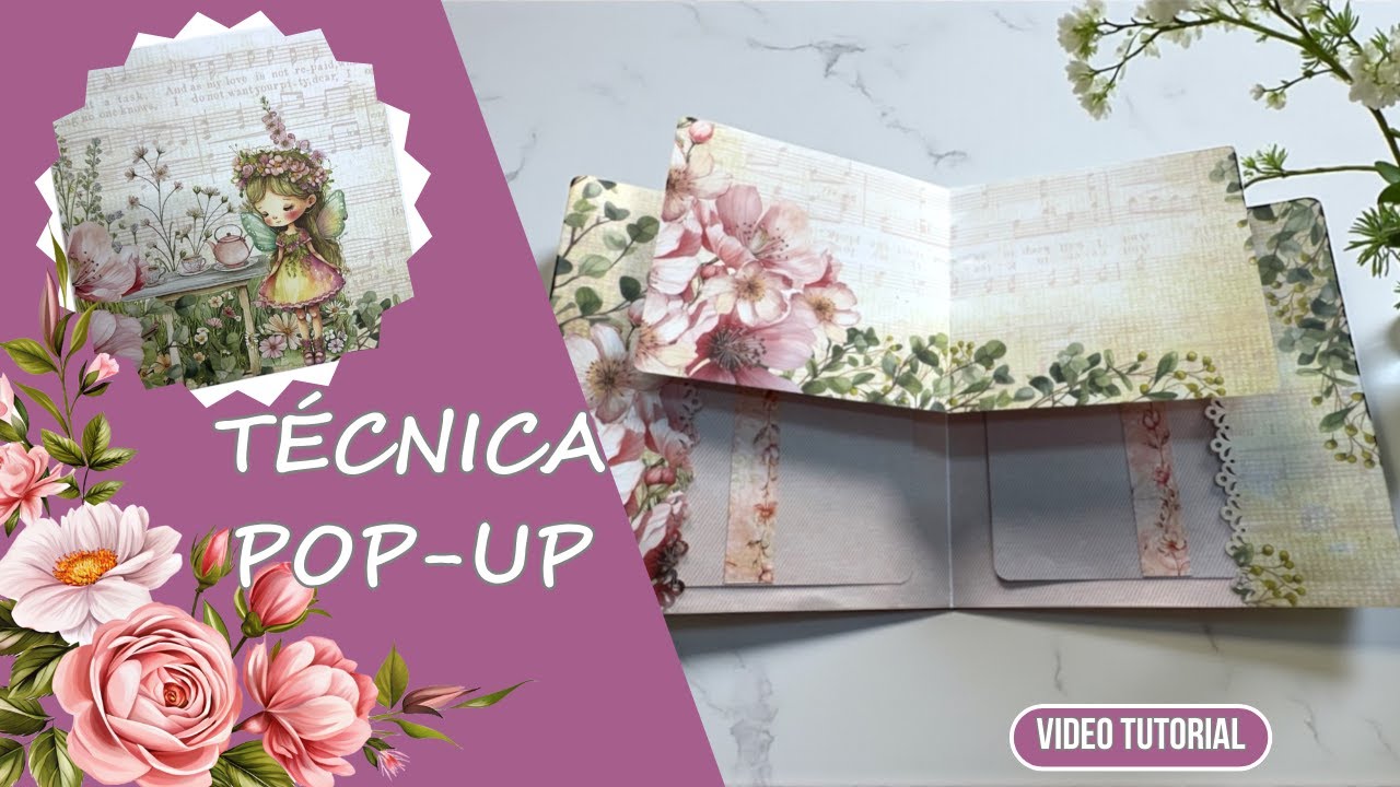 Aprenda o POP-UP 3D - Lindo e Fácil !