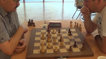 GM Jaan Ehlvest - GM Arturs Neiksans, Four Knight defense, Rapid chess, PART II