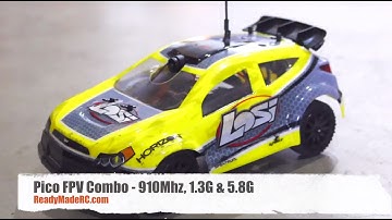 RMRC Pico FPV System on 1/24 Losi SCTE and Rally RTR