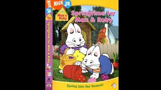 DVD Opening #103:Opening To Max & Ruby: Springtime for Max & Ruby 2005 DVD
