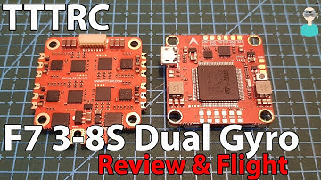 TTTRC F7 3-8S Dual Gyro Flight Controller (+Xing Motors Flight)