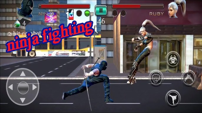 Ninja fighting games combat kung fu ninja karate game last level