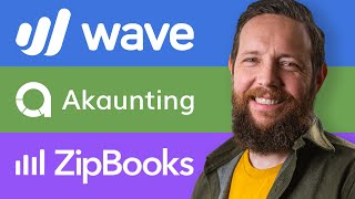 TOP 3 FREE Accounting Software For Small Businesses (2024) Wave vs Zipbooks vs Akaunting screenshot 5