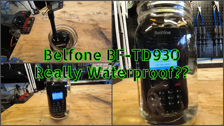 Belfone BF TD930 DMR Tier III Radio Unboxing and Review