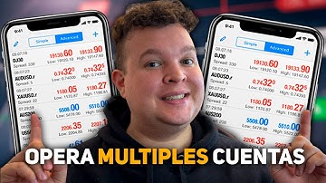 Opera MÚLTIPLES CUENTAS DE TRADING al mismo tiempo 📈 Social Trader Tools