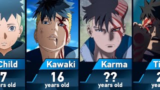 Evolution of Kawaki in Boruto