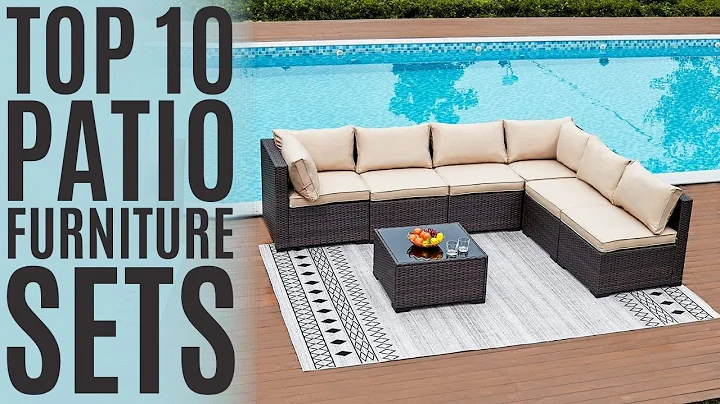 Top 10: Best Outdoor Patio Furniture Sets of 2022 / Outdoor Sectional Sofa, Rattan Wicker Patio Set