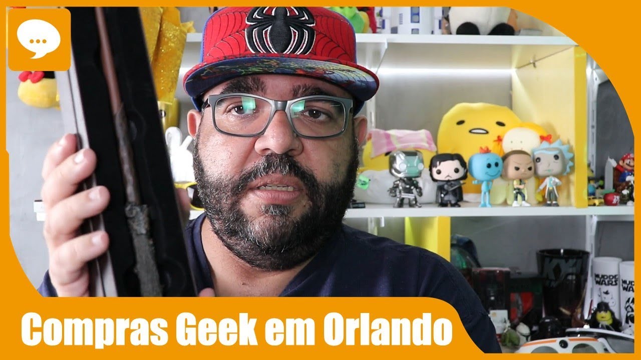 Minhas compras geek baratinhas em  Orlando 