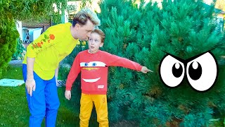 Eli and parents track down the intruder. Cautionary story for children by Илья и Картонка 143,065 views 2 years ago 3 minutes, 3 seconds
