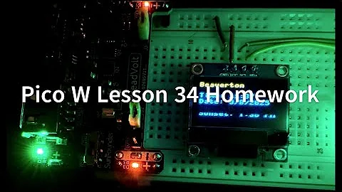 Pico W Lesson 34 Homework - Convert HSV to RGB in Micropython