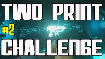 Advanced Warfare "Exo Zombies" ★ TWO PRINT Challenge on "Outbreak" (Part 2)