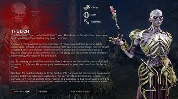 Vecna "The Lich" Backstory Explained (Dead By Daylight Dungeons & Dragons New Killer Lore)