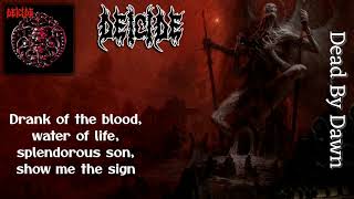 Deicide - Dead By Dawn (lyrics on screen)