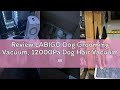 Review LABIGO Dog Grooming Vacuum, 12000Pa Dog Hair Vacuum with Pet Clipper, 1.8L Pet Vacuum for She