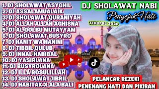 Dj Sholawat Terbaru  Album Spesial 2025sholawat Merdu Penarik Rezekisholawat Penyejuk Hati
