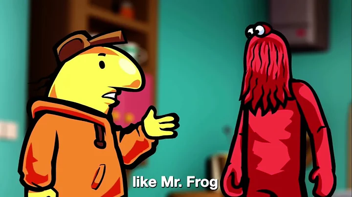 Smiling Friends vs DHMIS but it’s only the rapping part