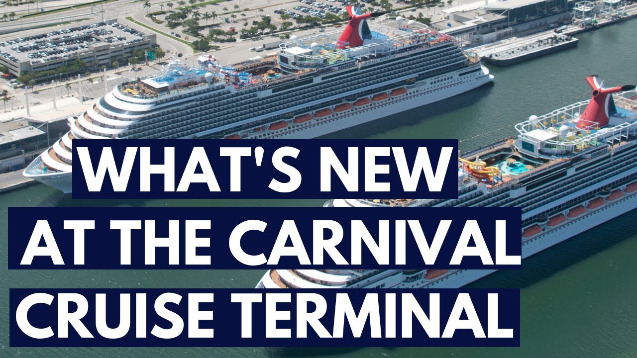 port of miami carnival celebration cruise terminal