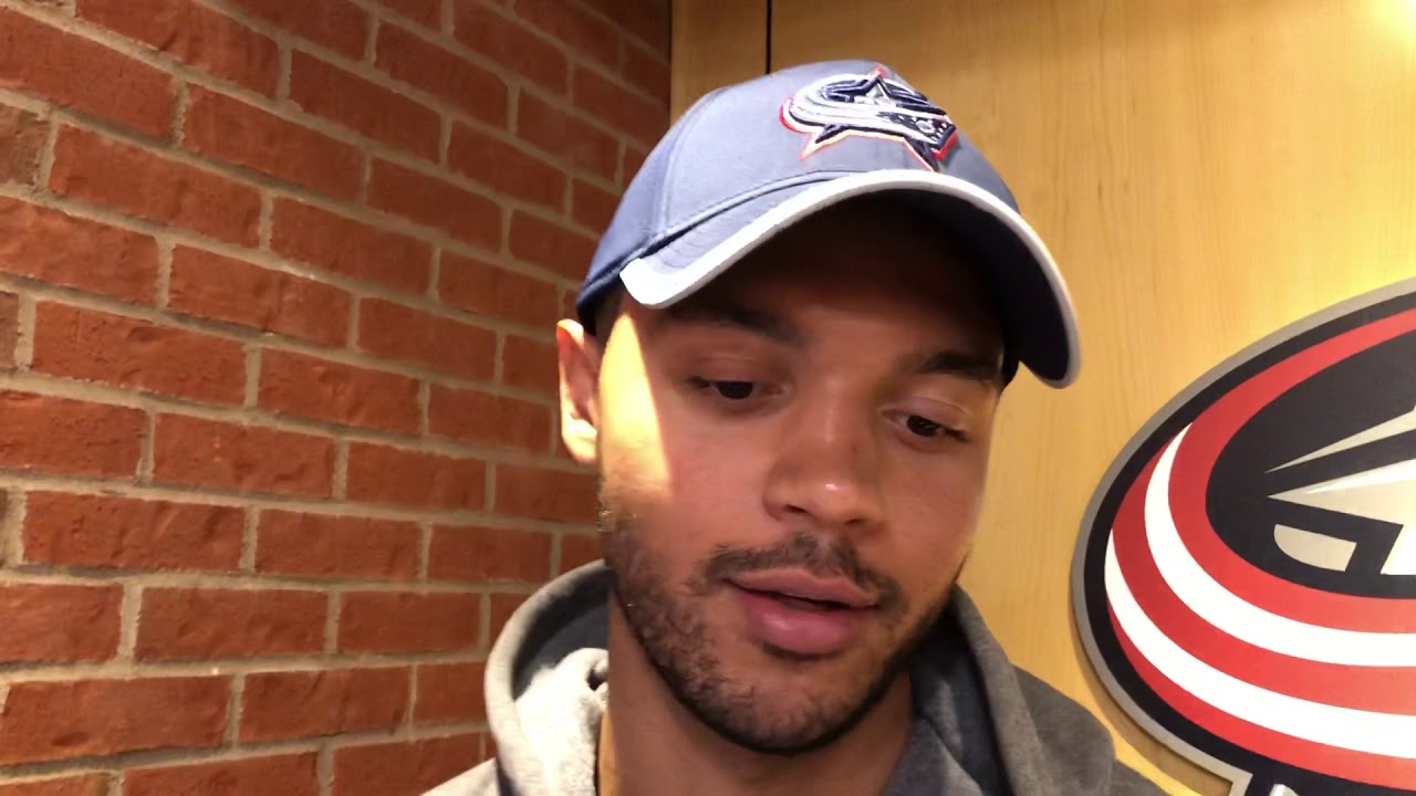 Blue jackets defenseman seth jones on his mcl injury youtube