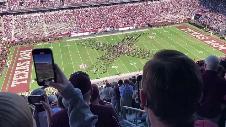 Fighting Texas Aggie Band Performs the Impossible Drill 2025