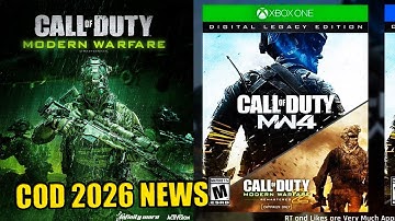 CALL OF DUTY 2026 MODERN WARFARE 4 LEAK NEWS - MW4 Korea Setting Gameplay Info Update Rumours
