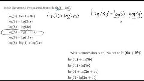 Use the product rule for logarithms