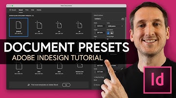 How to Save Presets in Adobe Indesign