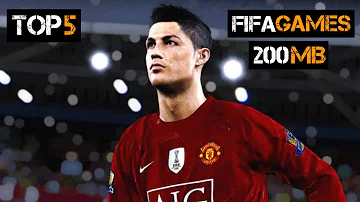 Top 5 FIFA Games for Android Under 200mb || High Graphics Football Games Under 200mb