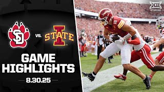 South Dakota vs. #22 Iowa State Game Highlights | 2025 Big 12 Football