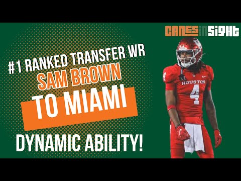 Instant Reaction: Miami Hurricanes Land Dynamic Transfer Wr Sam Brown
