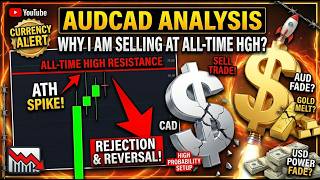 AUDCAD Analysis: Why I am Selling at All-Time High?