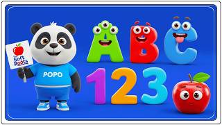 Preschool Learning activities for 3 year olds at home | Learn ABC Phonics Shapes Numbers Colors 🌈 screenshot 2