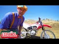 Blippi explora una motocicleta | Vehículos para niños | Videos educativos para niños