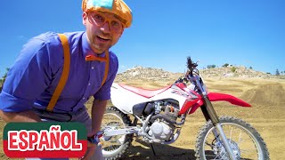 Blippi explora una motocicleta | Vehículos para niños | Videos educativos para niños