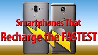 Top 10 Smartphones To Recharge The Fastest From 0% To 100%
