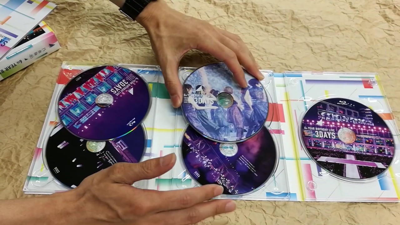 乃木坂46 - 未開封‼️乃木坂46/6th YEAR BIRTHDAY 3DAYS Unboxing] Nogizaka46: 6th Year Birthday Live [Limited