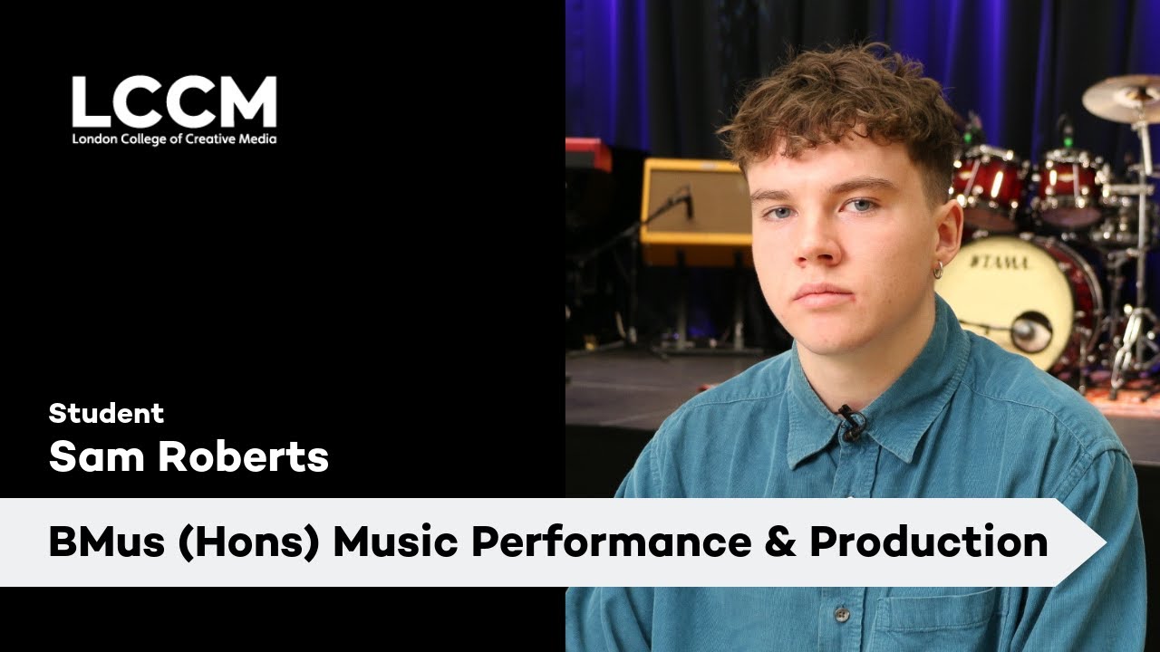 Sam Roberts - BMus (Hons) Music Performance & Production student - Year ...