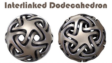 How to Make a Interlinked Dodecahedron in SolidWorks | SolidWorks 3D Modeling Tutorial