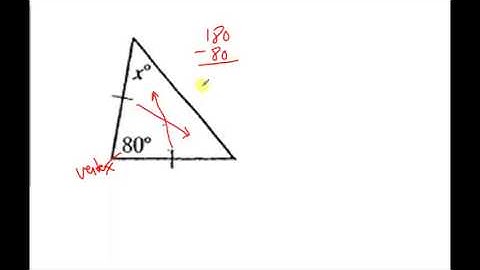 4 6 1 The Isosceles Triangle Theorem