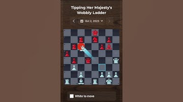 solving the daily #chess #puzzle #5 #chesscom #chesspuzzle