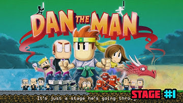 Dan the Man Prologue Gameplay walkthrough Stage #1 || #dantheman #youtube