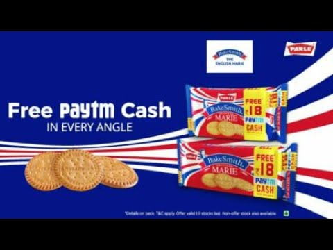 How to use parle bakesmith paytm offer in hindi// refferral code- WIZBW5 plz use this code