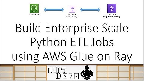 AWS Tutorials - Build Enterprise Scale Python ETL Jobs using AWS Glue on Ray