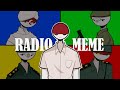 Flash warning radio meme remake  countryhumans indonesia