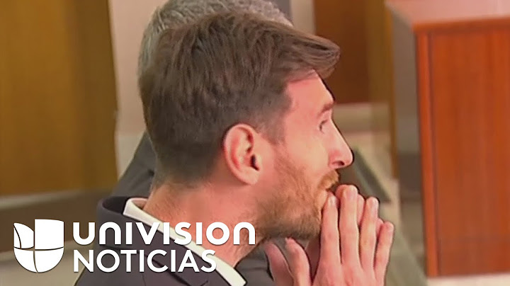 Lionel Messi was sentenced for fraud