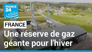 France : près de Paris, une réserve de gaz géante pour aider à passer l'hiver • FRANCE 24